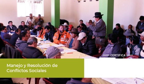 MANEJO Y RESOLUCIÓN DE CONFLICTOS SOCIALES