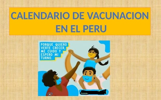 CALENDARIO DE VACUNACIÓN Y CADENA DE FRÍO