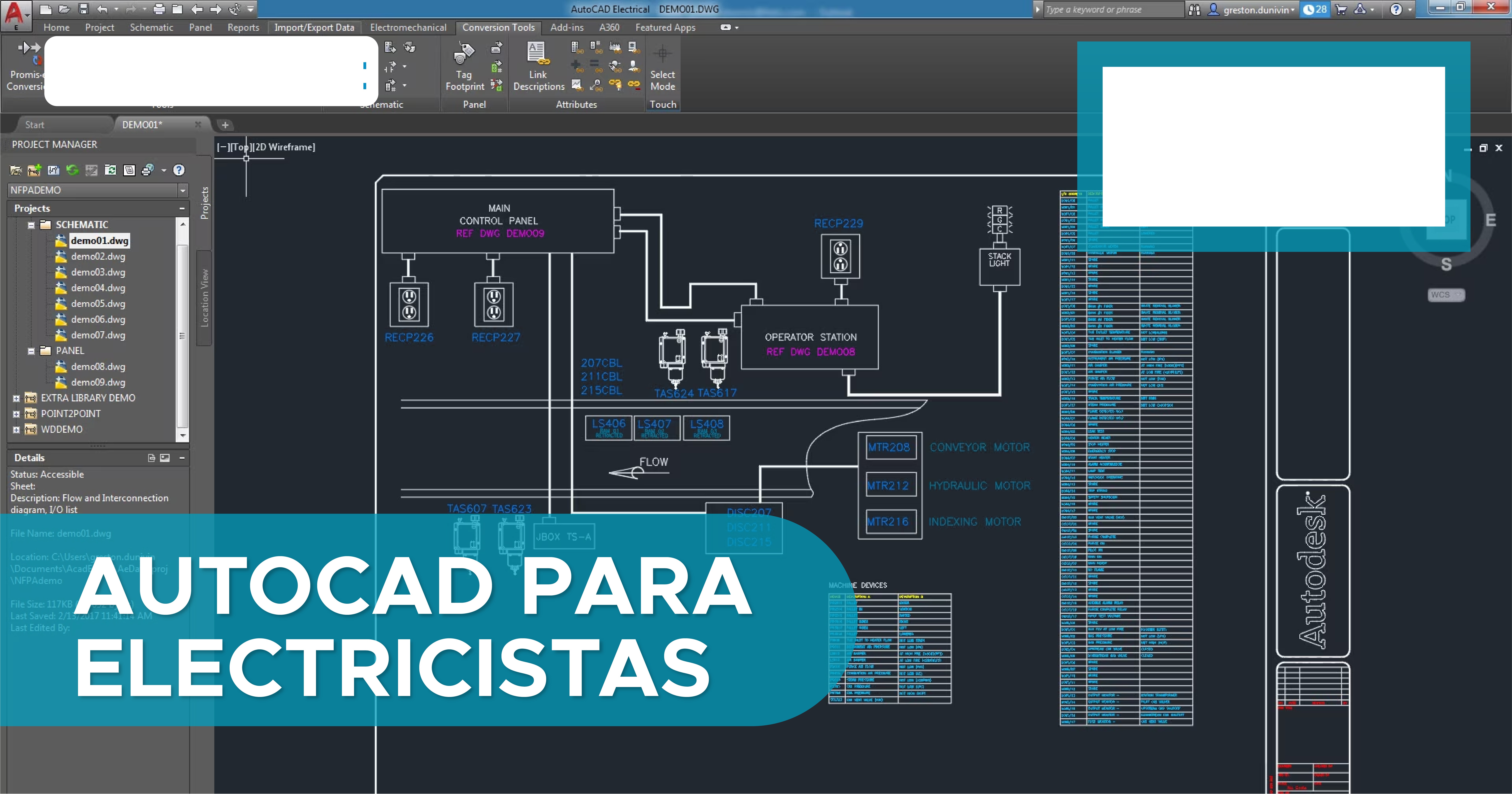 AUTOCAD PARA ELECTRICIDAD
