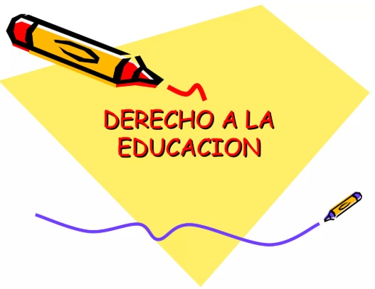DERECHO A LA EDUCACIÓN